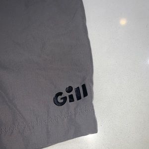 Gill Shorts Mens Gray XS Nylon Outdoor Boating Sail Sports Hiking Casual Travel